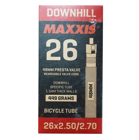 MAXXIS DOWNHILL TUBE 26 x 2.5/2.7 PV48 RVC 
