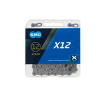 KMC X12 Chain - 12-speed - silver