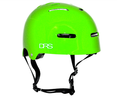 DRS BMX Skate Scooter Helmet Neon Green Gloss