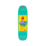Welcome  Deck - Nora Soil on Wicked Queen - Teal Dip - 8.6"