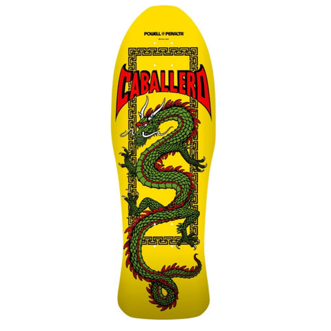 POWELL CAB CHINESE DRAGON DECK YELLOW 10.0