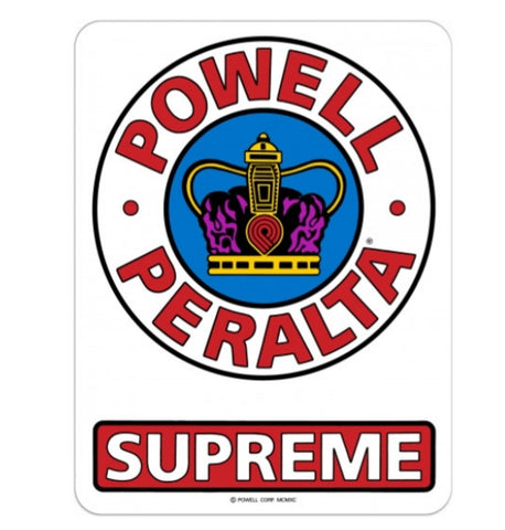 Powell Peralta Supreme OG Sticker

3.25"