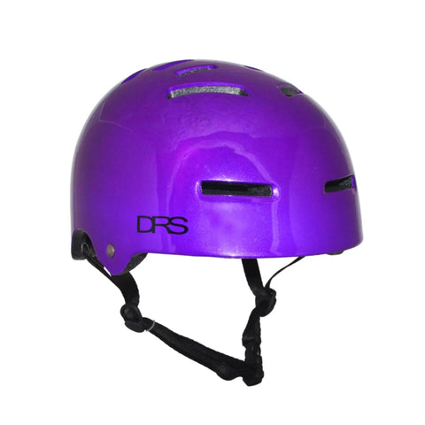 DRS BMX Skate Scooter Helmet Gloss Purple