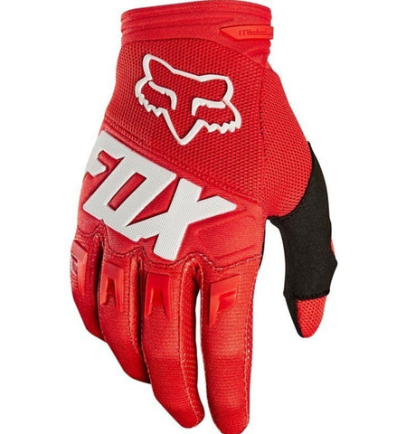 Fox Youth Dirtpaw Gloves Race Red Youth Size